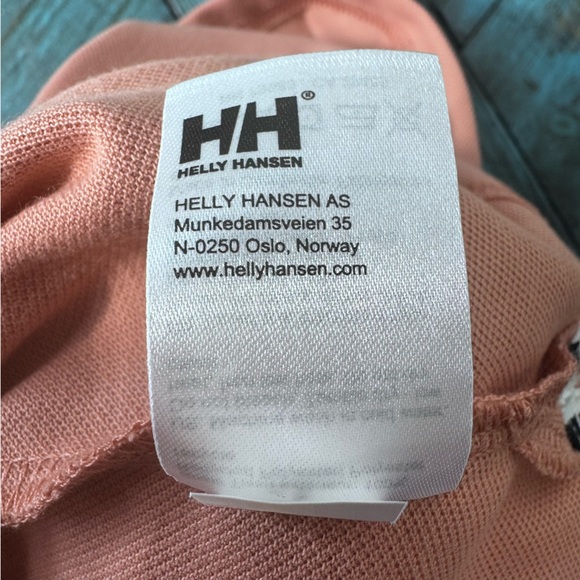 Helly Hansen Peach Women's Polo Shirt Size 2XL Collared - Picture 9 of 12